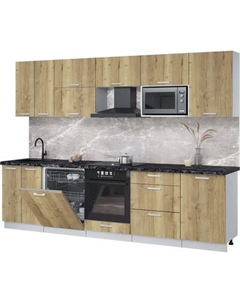 Кухонный гарнитур Интерлиния Мила Лайт 2.9-ПМ2