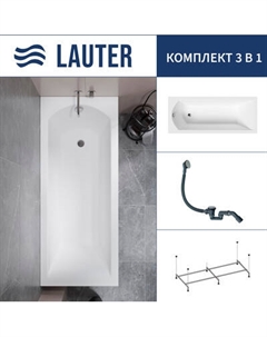 Ванна акриловая Lauter Amelia 140 / 21204040