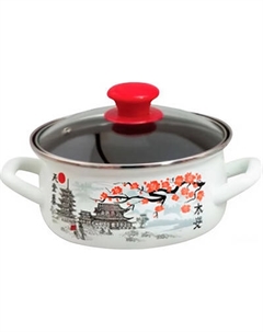 Кастрюля КМЗ Ветка сакуры-Экстра / 61904-082/4.02 Кмз