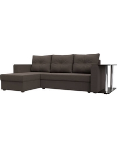 Диван угловой Лига Диванов Атланта со столом левый / 121163L Лига диванов