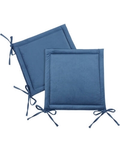 Комплект подушек на стул BIO-LINE Кабрио с завязками 40x40 / PKK Bio-line