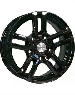 Литой диск Khomen KHW1602 Niva 4x4 16x6.5" 5x139.7мм DIA 98.5мм ET 40мм Black