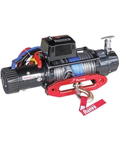 Лебедка электрическая Runva 12V 9500 lbs 4350кг / EWB9500-Q-SRMAC