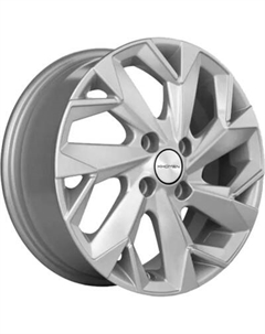Литой диск Khomen KHW1508 Rio 15x6" 4x100мм DIA 54.1мм ET 46мм F-Silver