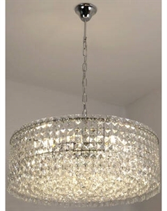Люстра Estares Diona 8хЕ14-500х810-CHROME/CRYSTAL-220-IP20