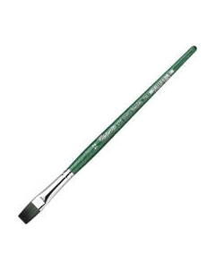 Кисть для рисования Tintoretto Emerald Синтетика плоская №12 / 275/12