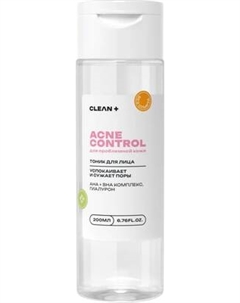 Тоник для лица Clean+ Acne Control