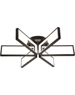 Люстра Estares Maldi 165W 6S-APP-850x200-BLACK/WHITE-220-IP20