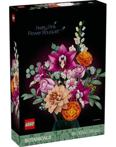 Конструктор Lego Icons Букет розовых цветов / 10342