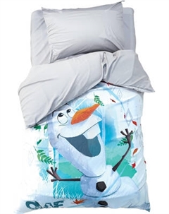 Комплект постельного белья Этель 1.5сп Снеговик / 4841090