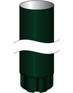 Труба водосточная Скайпрофиль Металлическая 90x3000