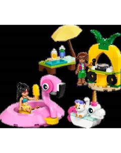 Конструктор Lego Friends Вечеринка у бассейна с единорогами и фламинго / 42658