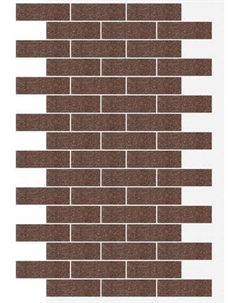 Фасадная панель АМК Кирпич цвет 302 Амк