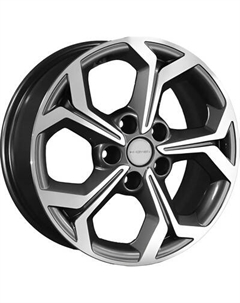 Литой диск Khomen KHW1606 Huyndai/Kia 16x6.5" 5x114.3мм DIA 67.1мм ET 43мм