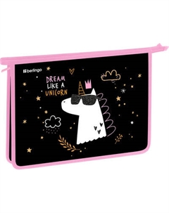 Папка для тетрадей Berlingo Dream Like A Unicorn / BR-PP-A40516