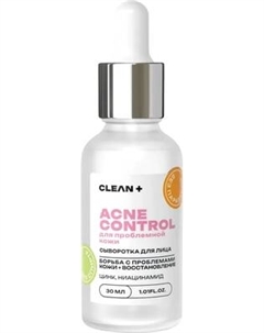 Сыворотка для лица Clean+ Acne Control