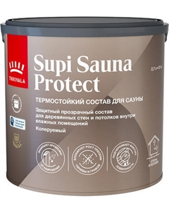 Пропитка для дерева Tikkivala Supi Sauna Protect EP