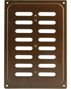 Решетка вентиляционная Нора-М 165x240 с заслонкой / 4847 Нора-м