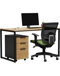 Письменный стол Crafto Тор с тумбой 09 138x70x75