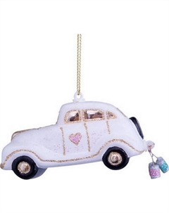 Елочная игрушка Vondels Свадебный автомобиль / 1240225045014