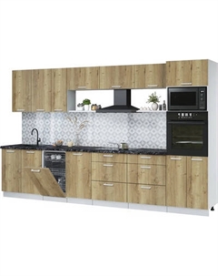 Кухонный гарнитур Интерлиния Мила Лайт 3.5-ПМ3