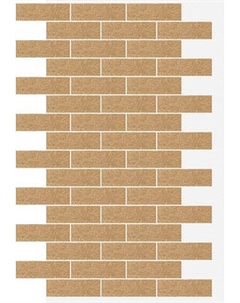 Фасадная панель АМК Кирпич цвет 102 Амк