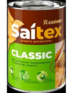 Защитно-декоративный состав Saitex Classic Дуб европейский