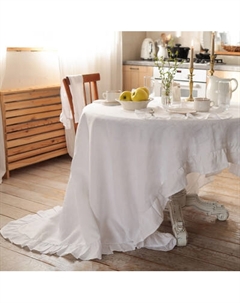 Скатерть Этель Ivory 150x116 / 10300809