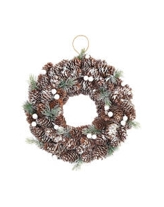 Венок Elan Gallery Снежный лес / 450091 Elan gallery