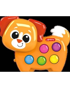 Развивающая игрушка Азбукварик Собачка Любимые Веселушки / 3403