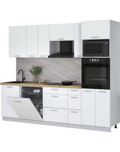 Кухонный гарнитур Интерлиния Мила Лайт 2.6-ПМ1