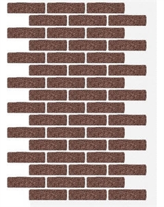 Фасадная панель АМК Клинкер цвет 304 Амк