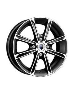 Литой диск K&K Флэш (КС698) 5x14 4x100мм DIA 60.1мм ET 43мм Алмаз черный K&k