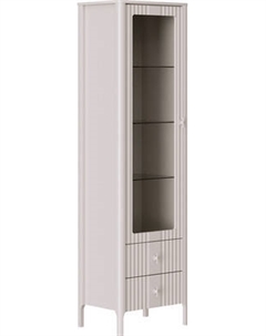 Шкаф-пенал с витриной Black Red White Dalia REG1W2S Black red white