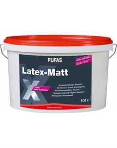 Краска Pufas Матовая латексная