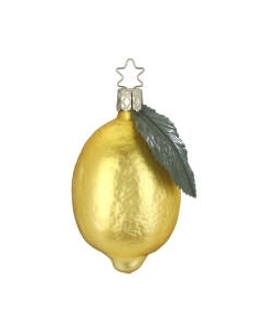 Елочная игрушка Inge's Christmas Fresh From The Market. Лимон / 10130S023 Inge's christmas