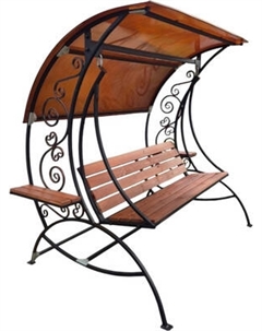 Качели садовые СтальСнабДизайн КС-1 Стальснабдизайн
