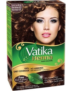 Порошковая краска для волос Dabur Vatika Хна