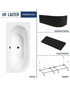 Ванна акриловая Lauter Bliss 150 L / 21201051L