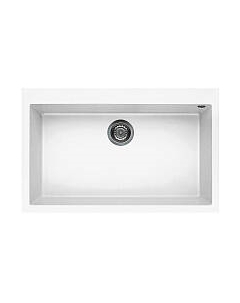 Мойка кухонная Elleci Quadra 130 White K96 / LKQ13096
