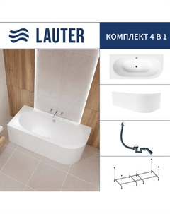 Ванна акриловая Lauter Bliss 150 L / 21201051L