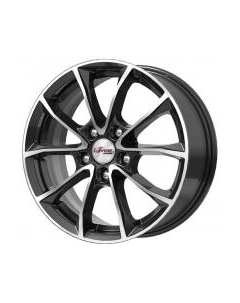 Литой диск iFree Джет 16x6.5" 5x112мм DIA 57.1мм ET 43мм Блэк джек Ifree