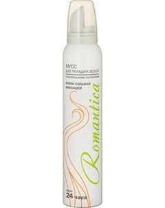 Мусс для укладки волос Romantica с растительными экстрактами