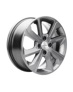 Литой диск Khomen KHW1501 Granta 15x6" 4x98мм DIA 58.6мм ET 36мм Gray FP