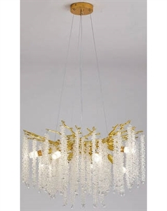 Люстра Estares Roxana 65 E14х8 R-600x1200-GOLD/CRYSTAL-220-IP20