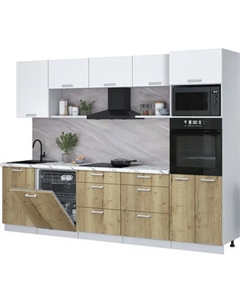 Кухонный гарнитур Интерлиния Мила Лайт 2.9-ПМ1