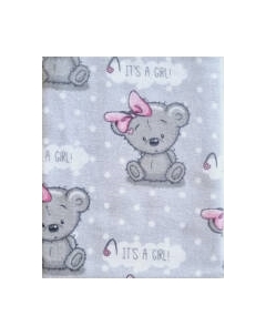 Пеленка детская Sofi Девочка-медвежонок / 22068