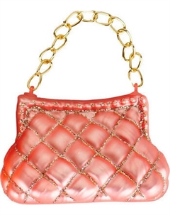 Елочная игрушка Kurt S. Adler Christmas 2024. Розовая сумочка / ZCI24350_2 Kurt s. adler