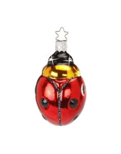 Елочная игрушка Inge's Christmas Good Luck! Божья коровка / 10035S014 Inge's christmas