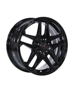 Литой диск NZ R-04 16x6.5" 5x114.3мм DIA 67.1мм ET 45мм Black Nz